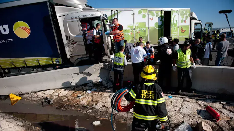 תאונת דרכים בכביש 6, נובמבר 2012 תאונת דרכים בכביש 6, נובמבר 2012