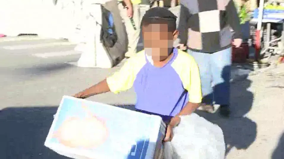תיעוד: ילדים אתיופים מועסקים בשוק בתנאים מחפירים