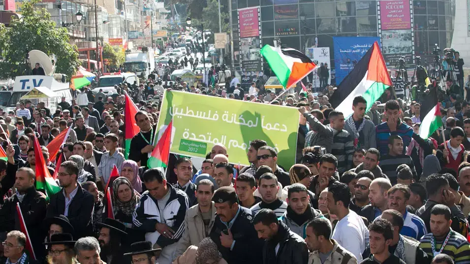 חגיגות ברמאללה לקראת הכרזת האו"ם ,נובמבר 2012 חגיגות ברמאללה לקראת הכרזת האו"ם ,נובמבר 2012