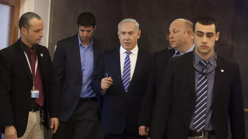 יועז הנדל ובנימין נתניהו יועז הנדל ובנימין נתניהו
