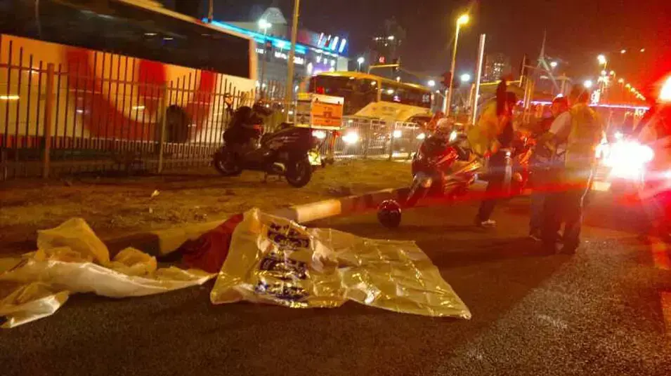 אדם נדרס למוות בפתח תקווה אדם נדרס למוות בפתח תקווה