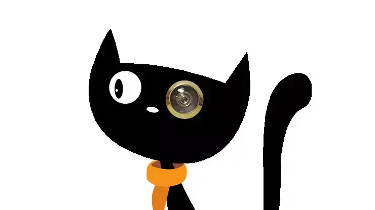 מדבקה לעינית הדלת pimp your door מדבקה לעינית הדלת pimp your door