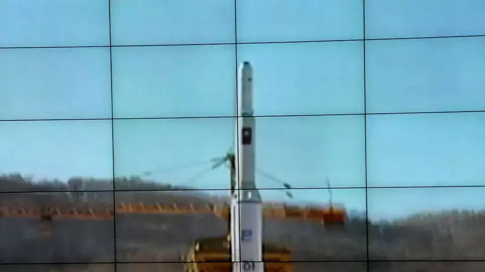 שיגור טיל מקוריאה הצפונית. 12 בדצמבר 2012 שיגור טיל מקוריאה הצפונית. 12 בדצמבר 2012