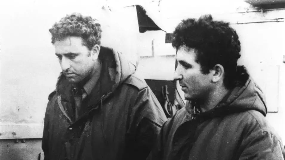 אמנון ליפקין שחק ואהוד ברק, ינואר 1974 אמנון ליפקין שחק ואהוד ברק, ינואר 1974