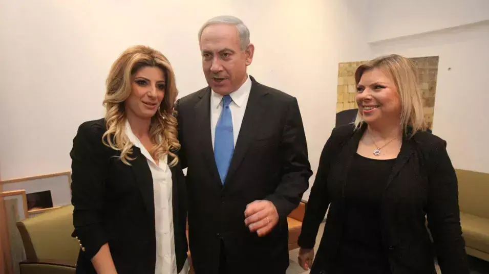 בנימין ושרה נתניהו עם שרית חדד בנימין ושרה נתניהו עם שרית חדד