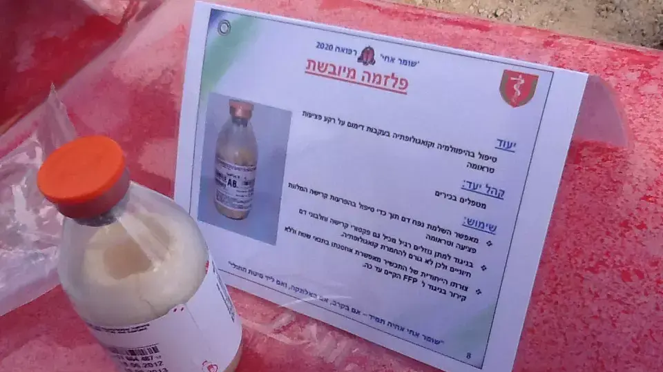 חיל הרפואה מציג שיטות חדשות ועזרים לטיפול בפצועים בשטח, דצמבר 2012