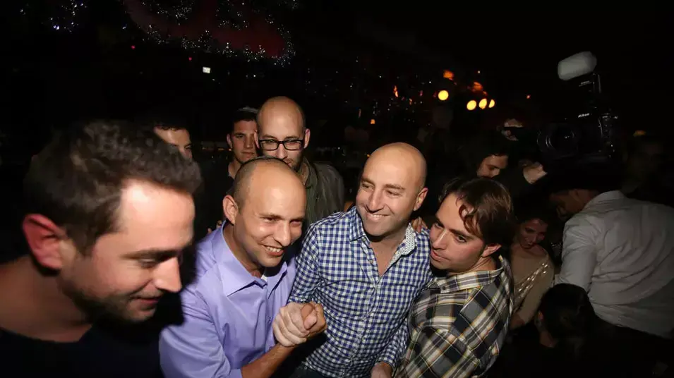 נפתלי בנט במסיבה למען הדמוקרטיה, דצמבר 2012 נפתלי בנט במסיבה למען הדמוקרטיה, דצמבר 2012