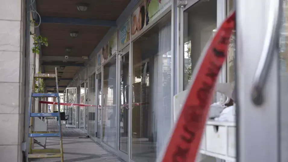 ספא "דלוס" DELOS  בו פרצה השריפה במתחם קניון ארנה, דצמבר 2012