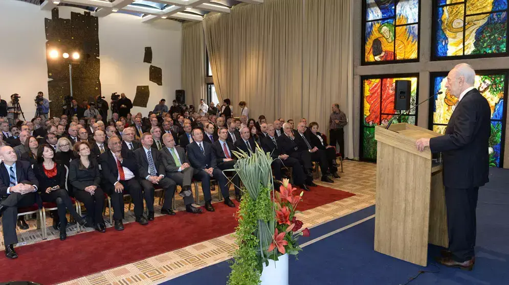 נשיא המדינה בכנס שגרירי וראשי נציגויות ישראל בעולם, דצמבר 2012 נשיא המדינה בכנס שגרירי וראשי נציגויות ישראל בעולם, דצמבר 2012