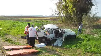 שני הרוגים ופצוע קל בתאונת דרכים ליד קיבוץ ברור חיל בדרום שני הרוגים ופצוע קל בתאונת דרכים ליד קיבוץ ברור חיל בדרום