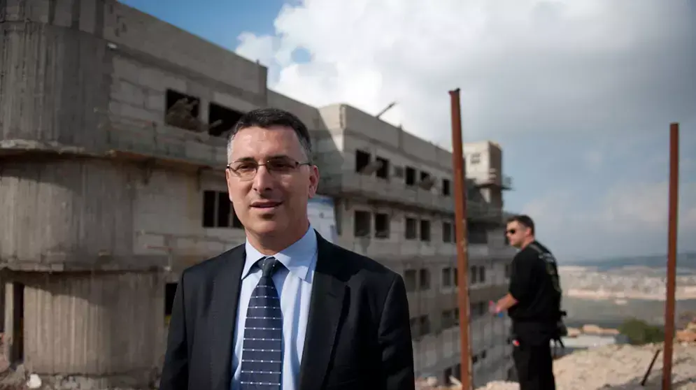 שר החינוך גדעון סער באוניברסיטה באריאל, ינואר 2013