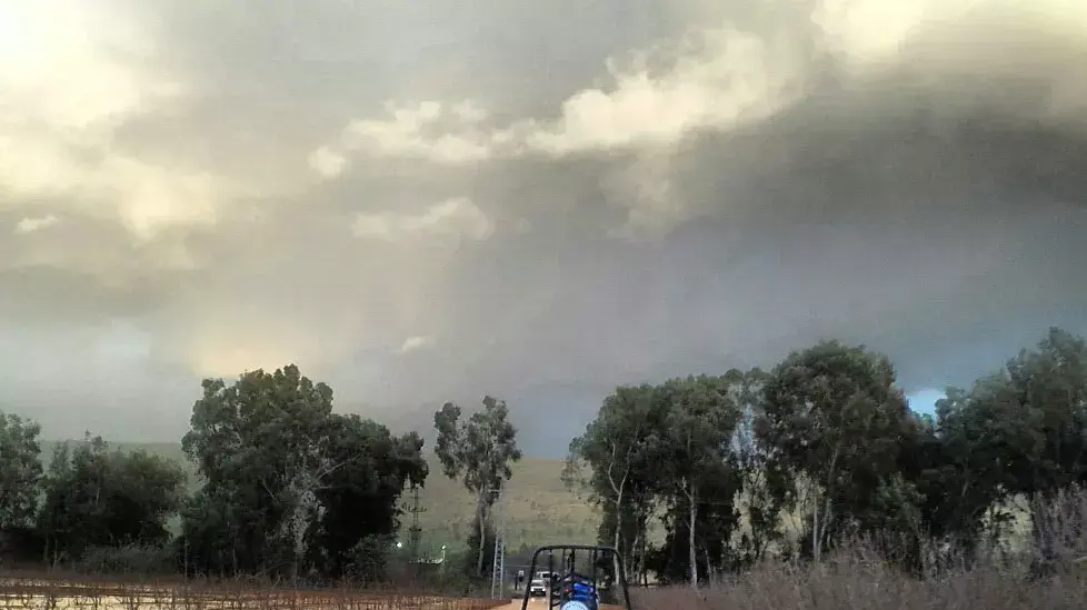 מטעים ושדות מוצפים בעמק החולה, ינואר 2013 מטעים ושדות מוצפים בעמק החולה, ינואר 2013