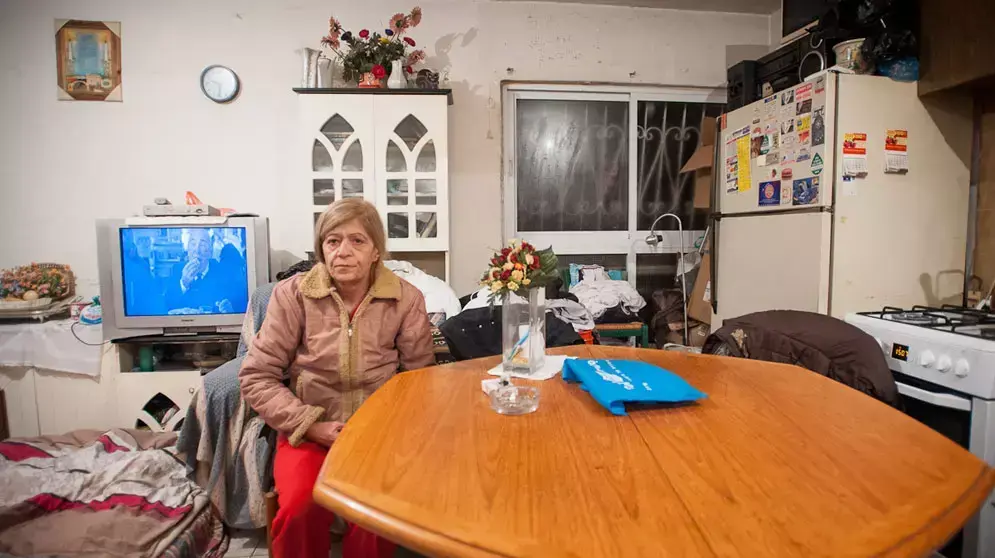 שירה כהן, חיה מקצבת זקנה וגרה בדירה ללא חימום בירושלים, ינואר 2013 שירה כהן, חיה מקצבת זקנה וגרה בדירה ללא חימום בירושלים, ינואר 2013