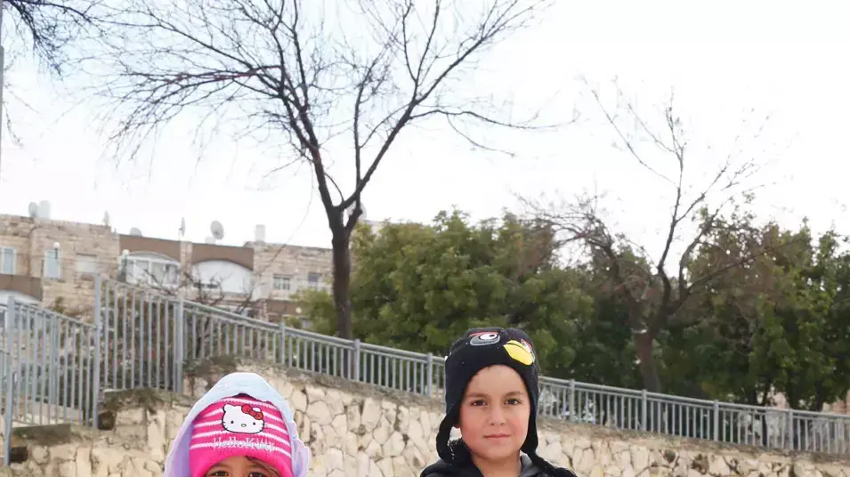 אחרי שעות של ציפייה: שלג כיסה את הבירה