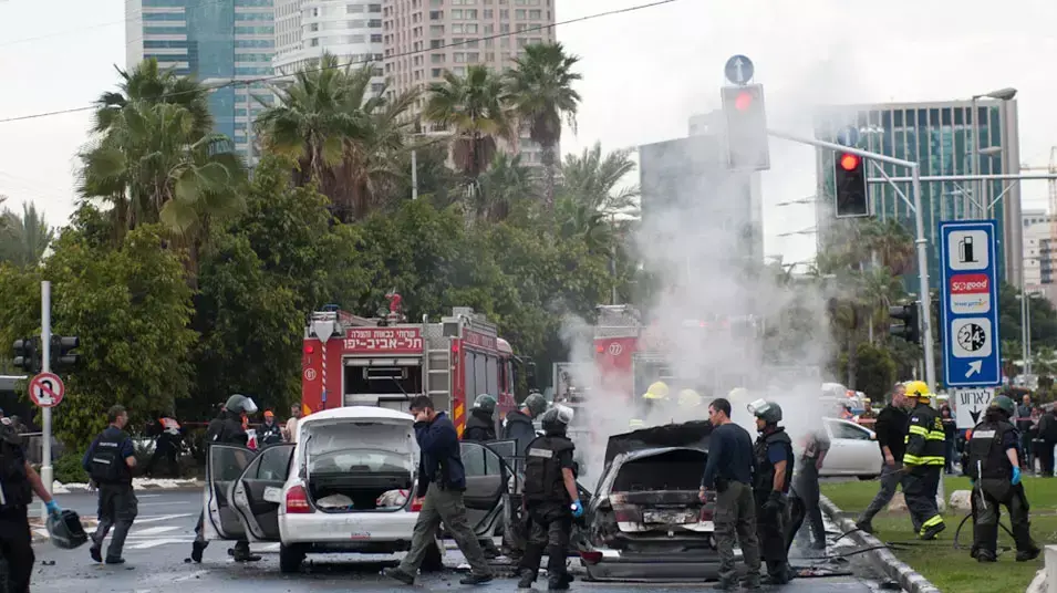 פיצוץ ברכב בתל אביב, ינואר 2013 פיצוץ ברכב בתל אביב, ינואר 2013