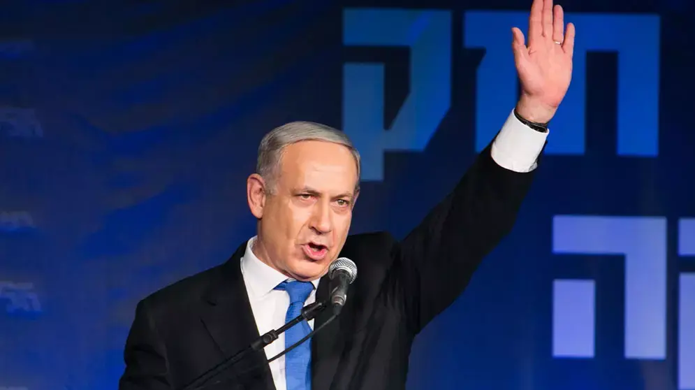 נאום בנימין נתניהו באירוע הליכוד לאחר פרסום תוצאות המדגם, ינואר 2013 נאום בנימין נתניהו באירוע הליכוד לאחר פרסום תוצאות המדגם, ינואר 2013