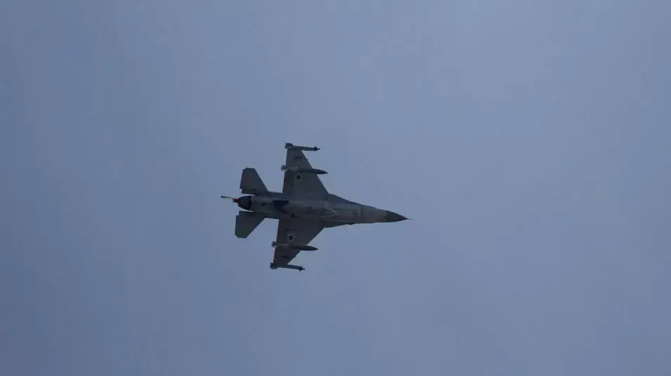 מטוס אף-16 של חיל האוויר בדרכו לרצועת עזה, נובמבר 2012 מטוס אף-16 של חיל האוויר בדרכו לרצועת עזה, נובמבר 2012