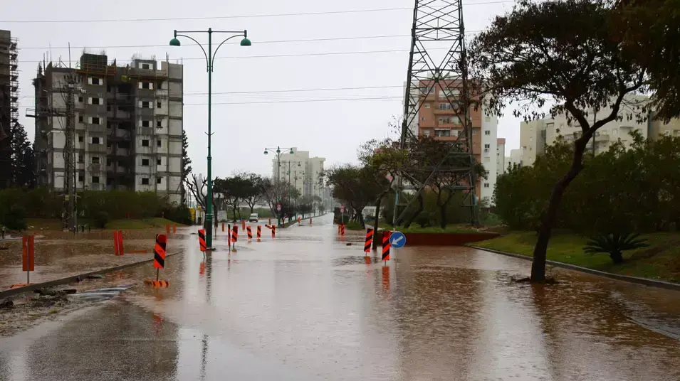 הצפות בחדרה, ינואר 2013 הצפות בחדרה, ינואר 2013