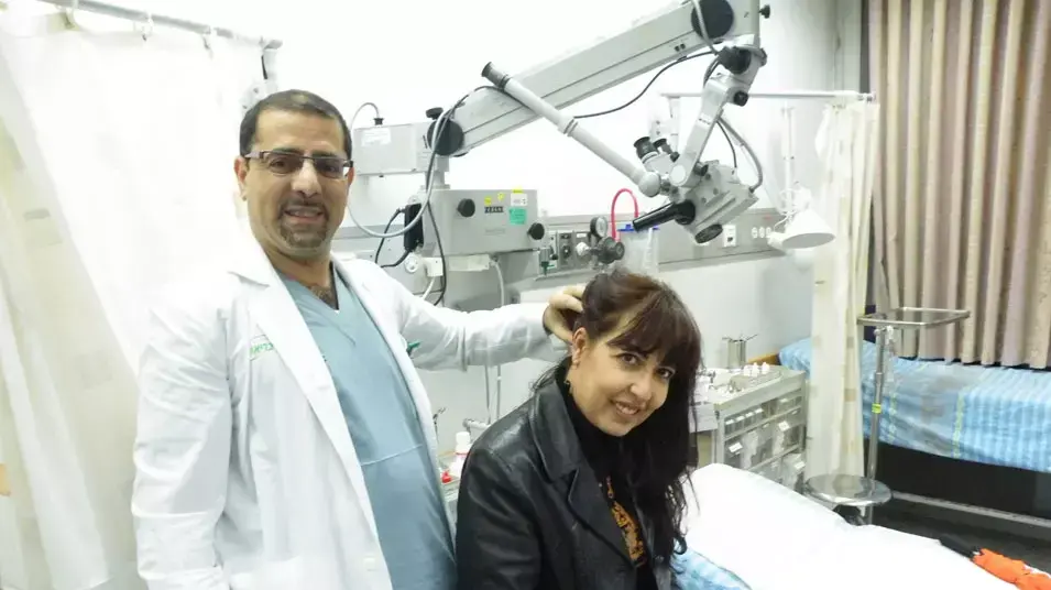 שולמית מאור שהושתל בגולגולתה שתל שהחזיר לה את השמיעה