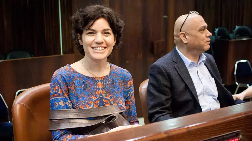 תמר זנדברג ביום עיון לחברי הכנסת החדשים, ינואר 2013 תמר זנדברג ביום עיון לחברי הכנסת החדשים, ינואר 2013