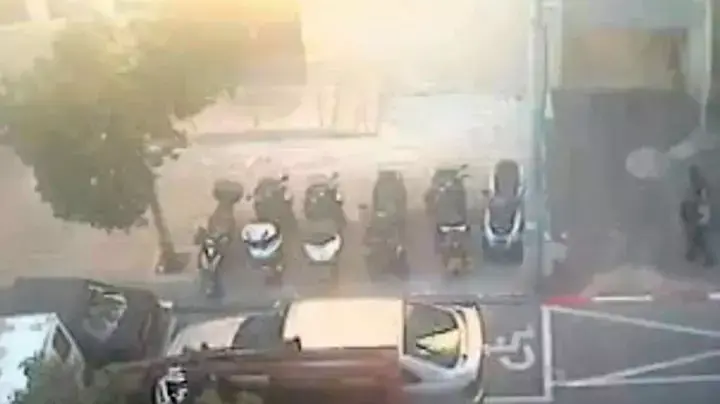 הפקחים סימנו חניית נכים סביב הרכב - וגררו אותו