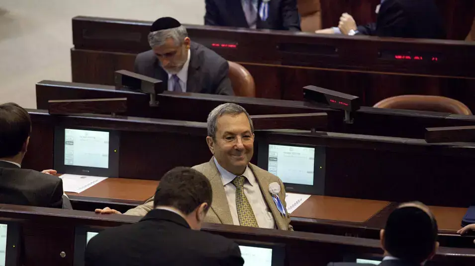 אהוד ברק בטקס השבעת הכנסת ה-19, ינואר 2013 אהוד ברק בטקס השבעת הכנסת ה-19, ינואר 2013