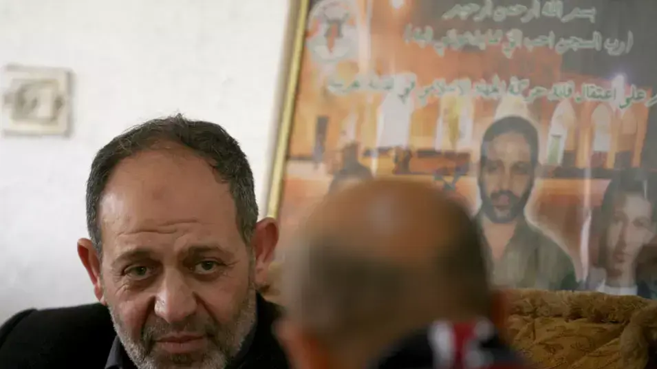 שמח' בסאם א-סעדי, מנהיג הג'יהאד האסלאמי בגדה בראיון עם אבי יששכרוף בג'נין שמח' בסאם א-סעדי, מנהיג הג'יהאד האסלאמי בגדה בראיון עם אבי יששכרוף בג'נין