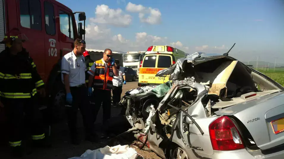 תאונה קטלנית בין שדה נחום לבית השיטה, פברואר 2013 תאונה קטלנית בין שדה נחום לבית השיטה, פברואר 2013