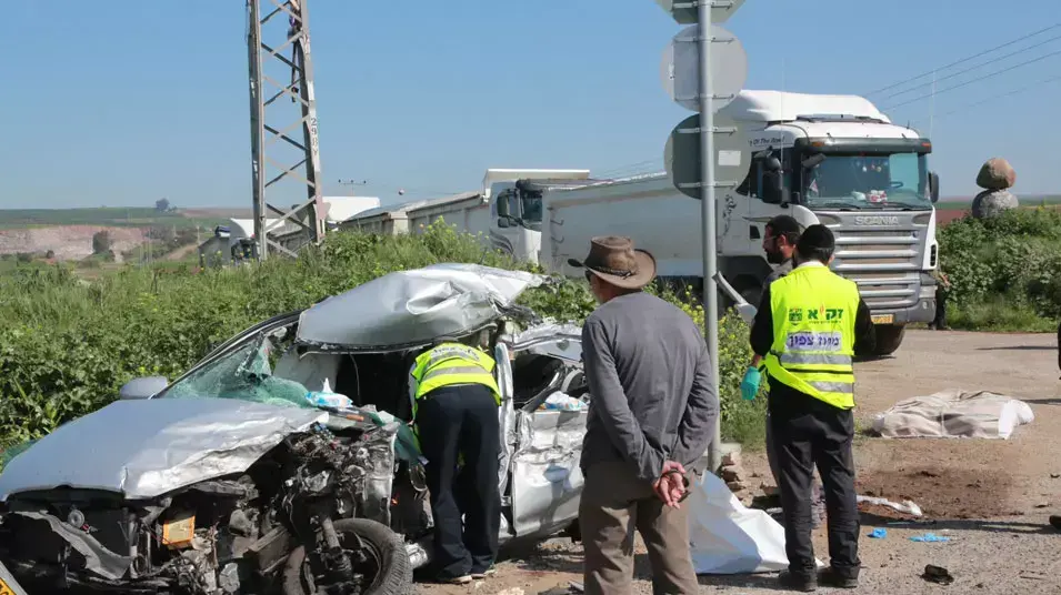 תאונה קטלנית בין שדה נחום לבית השיטה, פברואר 2013 תאונה קטלנית בין שדה נחום לבית השיטה, פברואר 2013