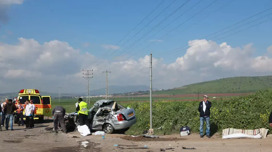 תאונה קטלנית בין שדה נחום לבית השיטה, פברואר 2013 תאונה קטלנית בין שדה נחום לבית השיטה, פברואר 2013
