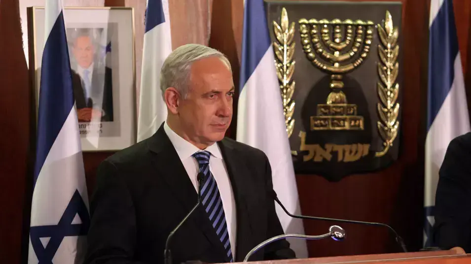 ראש הממשלה בנימין נתניהו ויו"ר מפלגת התנועה ציפי לבני נושאים הצהרה משותפת בכנסת לרגל מינוייה לשרת המשפטים, פברואר 2013 ראש הממשלה בנימין נתניהו ויו"ר מפלגת התנועה ציפי לבני נושאים הצהרה משותפת בכנסת לרגל מינוייה לשרת המשפטים, פברואר 2013