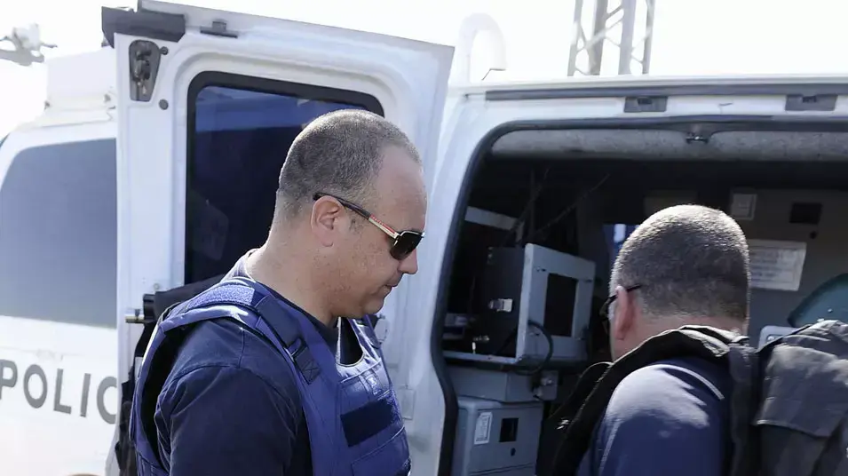 רקטה נפלה באזור תחנת הכח באשקלון, פברואר 2013 רקטה נפלה באזור תחנת הכח באשקלון, פברואר 2013