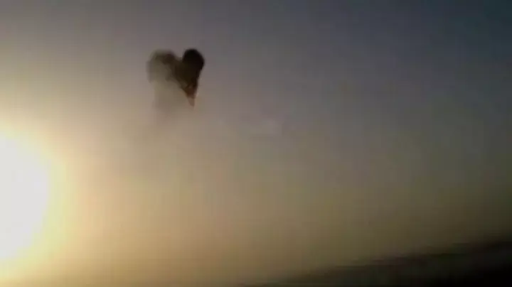 כדור פורח התלקח באוויר והתרסק - 19 נהרגו