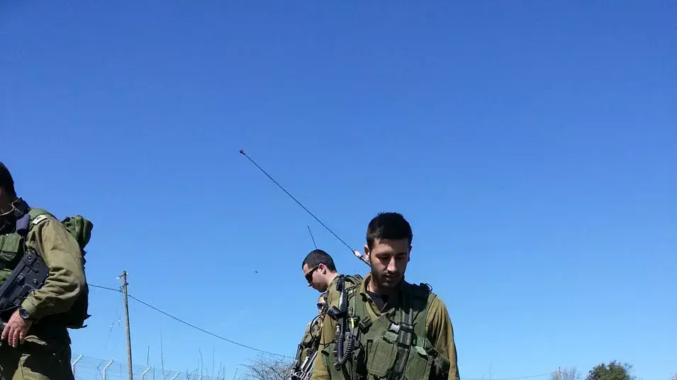מיקום נפילת הפצמ"ר באלוני הבשן, פברואר 2013 מיקום נפילת הפצמ"ר באלוני הבשן, פברואר 2013