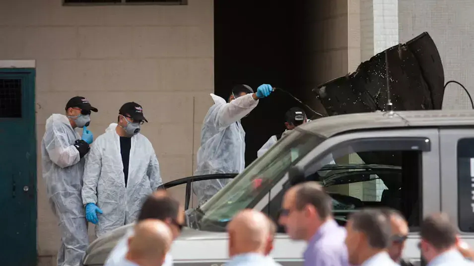 שני הרוגים בפיצוץ ברכב בראשון לציון, פברואר 2013 שני הרוגים בפיצוץ ברכב בראשון לציון, פברואר 2013