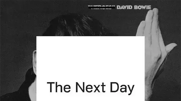 עטיפת האלבום "The Next Day" של דיוויד בואי עטיפת האלבום "The Next Day" של דיוויד בואי