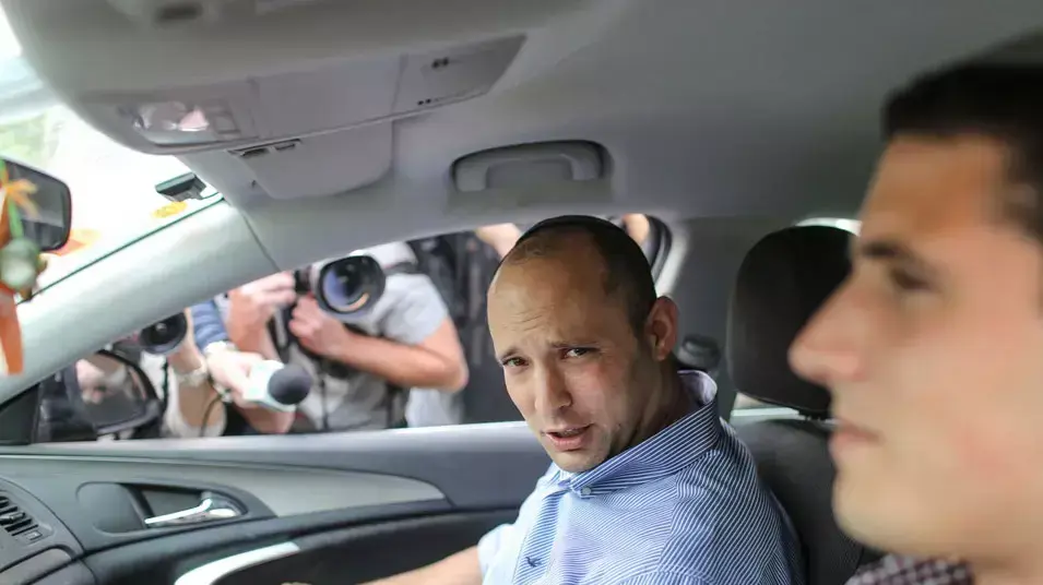 יו"ר הבית היהודי, נפתלי בנט, מגיע לפגישתו עם ראש הממשלה, 3 מרץ 2013 יו"ר הבית היהודי, נפתלי בנט, מגיע לפגישתו עם ראש הממשלה, 3 מרץ 2013