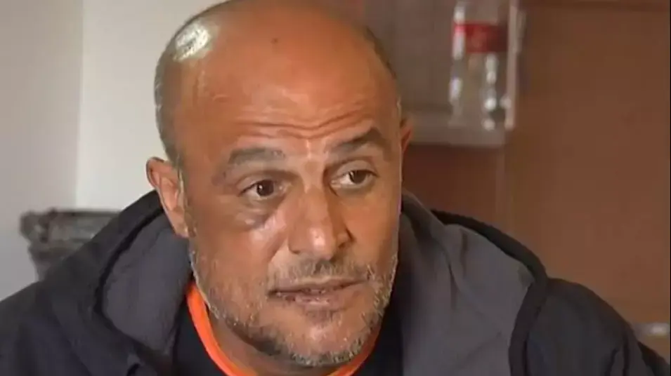 נימר שרקאווי מנצרת שהותקף על ידי נערים בכנרת בשל מוצאו הערבי, מרץ 2013 נימר שרקאווי מנצרת שהותקף על ידי נערים בכנרת בשל מוצאו הערבי, מרץ 2013