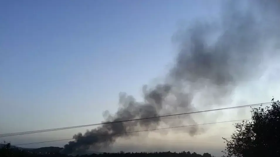 שריפה במפעל זיקוקים באזור התעשייה גורן בגליל המערבי, 14 מרץ 2013 שריפה במפעל זיקוקים באזור התעשייה גורן בגליל המערבי, 14 מרץ 2013