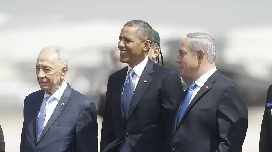 אובמה, פרס ונתניהו, מרץ 2013 אובמה, פרס ונתניהו, מרץ 2013