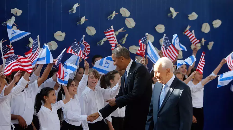 נשיא ארצות הברית, ברק אובמה, ונשיא המדינה, שמעון פרס נשיא ארצות הברית, ברק אובמה, ונשיא המדינה, שמעון פרס