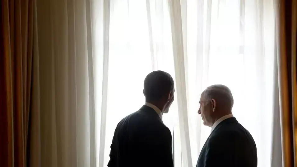 פגישת ראש הממשלה בנימין נתניהו עם נשיא ארה"ב ברק אובמה במלון המלך דוד בירושלים, מרץ 2012 פגישת ראש הממשלה בנימין נתניהו עם נשיא ארה"ב ברק אובמה במלון המלך דוד בירושלים, מרץ 2012