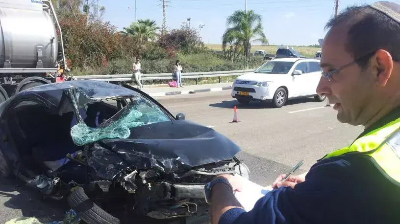 תאונת דרכים קטלנית בכביש 40 ליד קרית גת, מרץ 2013
