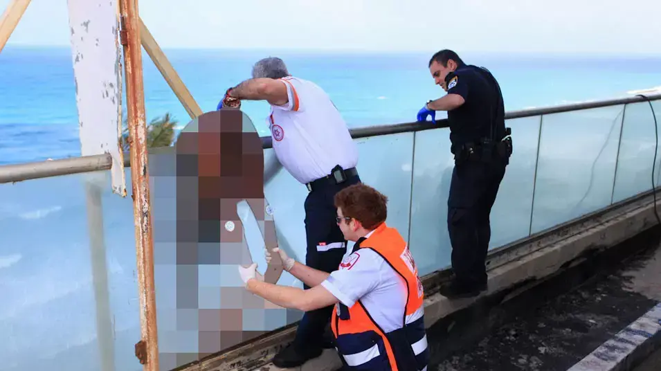 זירת הרצח בנתניה, מרץ 2013 זירת הרצח בנתניה, מרץ 2013