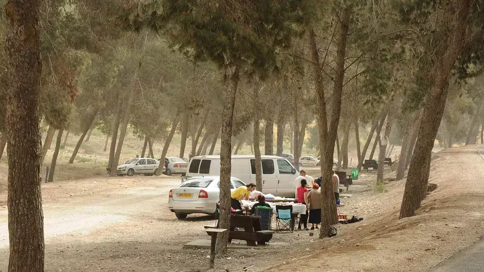 מטיילים בפארק גולדה בחופשת הפסח, מרץ 2013 מטיילים בפארק גולדה בחופשת הפסח, מרץ 2013
