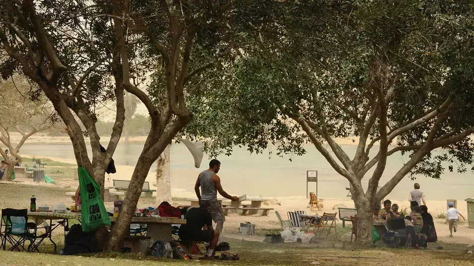 מטיילים בפארק גולדה בחופשת הפסח, אפריל 2013 מטיילים בפארק גולדה בחופשת הפסח, אפריל 2013