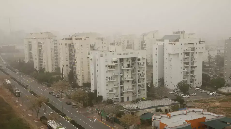 אובך בחדרה, אפריל 2013 אובך בחדרה, אפריל 2013