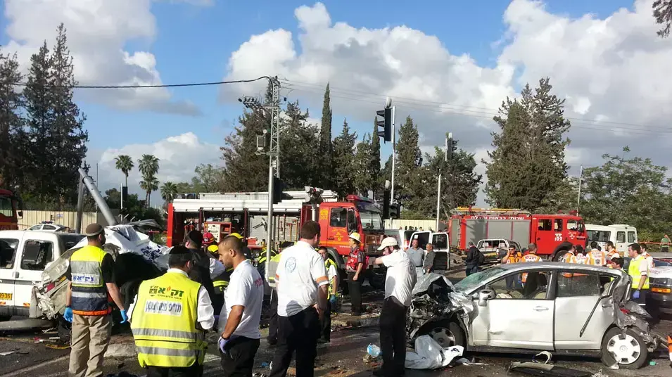 תאונה קשה בנשר תאונה קשה בנשר