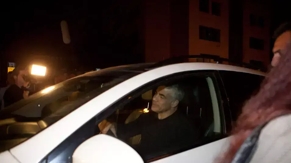 שר האוצר יאיר לפיד בצאתו מישיבת יש עתיד שר האוצר יאיר לפיד בצאתו מישיבת יש עתיד