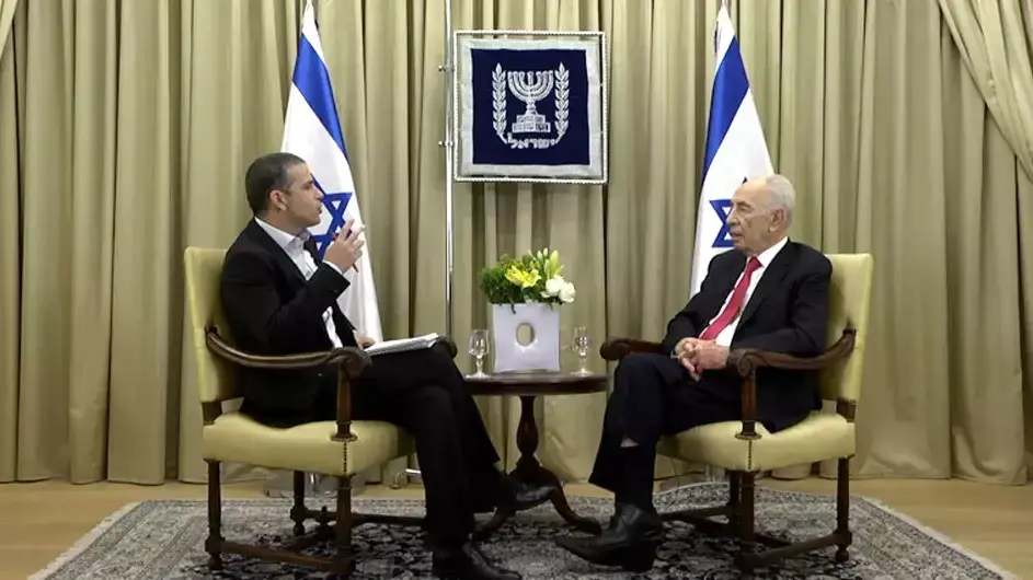 ראיון עם שמעון פרס